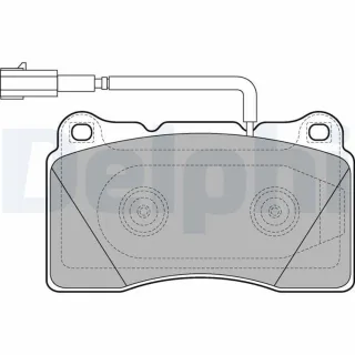 Delphi Bremsbel?ge vorne Alfa Romeo Giulietta LP2221