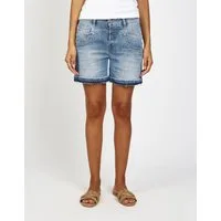 GANG Jeansshorts 94BO SHORTS im Loose Fit, mit Rundpasse