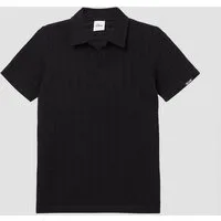 s.Oliver Kurzarmshirt T-Shirt Poloshirt mit Strukturmuster