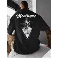 RMK T-Shirt Herren Shirt Rundhals Mountain Berge Wandern aus Baumwolle