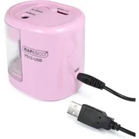 RAPESCO Anspitzer Anpitzer PS12-USB elektrisch rosa
