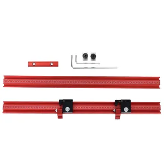 ENJOYWOOD Aluminum Alloy Woodworking Extension Guide Rail T-track Connector for Track Saw Rail Parallel Guide System