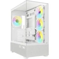 Sharkoon PC-Gehäuse Sharkoon AK7 ARGB, Tower-Gehäuse, (Tempered Glass