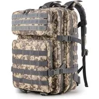 TAN.TOMI Rucksack Taktischer Rucksack 45L Wanderrucksack Militär Rucksack, Für Wandern, Jagd, Trekking und andere Outdooraktivitäten