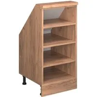 Vicco Kommode Rion, Goldkraft Eiche, 40 x 81.6 cm mit 4 Fächern (1 St)