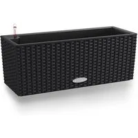 Lechuza® Balkonkasten Balconera Cottage 50 graphitschwarz