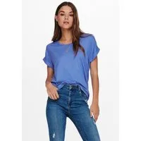 ONLY T-Shirt ONLMOSTER – Kurzarmshirt mit Aufschlag und klassischem Look Viskosemischung, regular fit