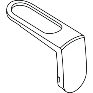 Ideal Standard Griffkappen Thermostat CERATHERM, A962872AA Chrom