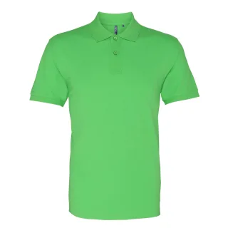 Asquith & Fox Herren Kurzarm-Poloshirt (Limette)