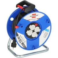 Brennenstuhl Garant Kabeltrommel 50 m H05VV-F 3G1,5 Stromkabel, Typ F (Schuko), (5000 cm)