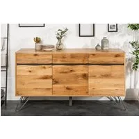 riess-ambiente Sideboard LIVING EDGE 160cm natur, Sideboard · Baumkante · Wildeiche · Kommode · Wohnzimmer