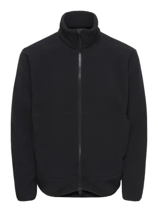 ONLY&SONS - ONSJASON PRTC FLEECE JACKET OTW NOOS Black - Gr. - L
