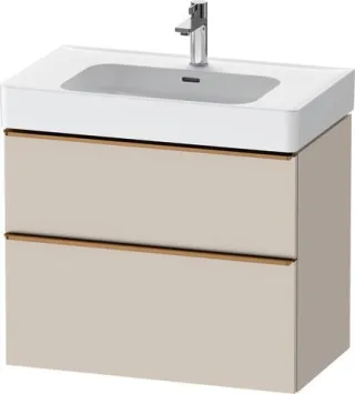 Duravit D-Neo Waschtischunterbau wandhängend Taupe Matt 784x452x625 mm - DE4377004910000 DE4377004910000