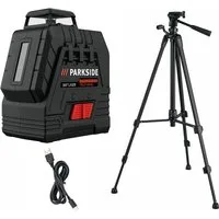 PARKSIDE PERFORMANCE® Rotationslaser Akku Rotationslaser Kreuzlinienlaser PKLLP 360 4 V 360 Grad