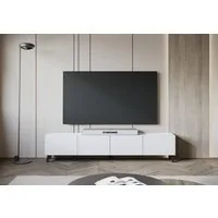 Home affaire Lowboard LOWBOARD PHUKET II, TV-Kommode Breite 190cm (1 St), Modernes, griffloses Design mit 4 Klappen in eleganten, matten Farben