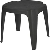 Progarden Sitzhocker Gartenhocker Kunststoff 43x38x38 cm Anthrazit Arbeitshocker Bank (Stück, 1 St., Packung), Gartenhocker, Wetterfest, Kunststoff, Kniehocker, Stapelhocker