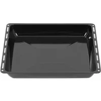 ICQN Backblech 422 x 370 x 45 mm, Fettpfanne für Backofen und Herd, Emailliert, (1-St), Passend für ELECTROLUX, AEG, IKEA, ZANUSSI, JUNO, Kratzfest & Rostfrei