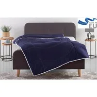 OTTO home Microfaserbettdecke Microlux, Bettdecke 135x200 cm und Übergrößen bis 240x220cm, Füllung: Feuchtigkeitsregulierende 3D Klimafaser (Polyester), Bezug: Microfaser-Feinbatist, fest versteppter Bezug - keine Bettwäsche nötig, Sommer, Winter