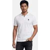 U.S. Polo Assn. Poloshirt USAAce - Herren Shirt aus Baumwolle mit offenem Kragen Modernes Polo Shirt mit offenem Kragen und Logostickerei