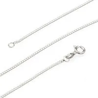 Order & Smile Schmuck Silberkette Panzerkette: Silberkette Kette 925 Silber, gestempelt