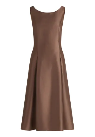 Vera Mont - Cocktailkleid brown diamond - Gr. - 40