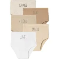 vertbaudet Slip Bio-Kollektion: Baby Slips BASIC 5er-Pack