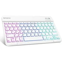 Fintie Beleuchtete Tablet Tastatur (Deutsches Layout QWERTZ) 10'' Bluetooth Tablet-Tastatur (für Samsung Galaxy Tab A9+/S6 Lite/S9 FE, Xiaomi Pad 6, Honor Pad)