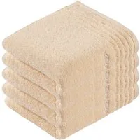 Vossen Handtücher 4er Pack Handtuch 50 x 100 cm Vienna Style Superso, Frottier (Spar-Set, 4-St)