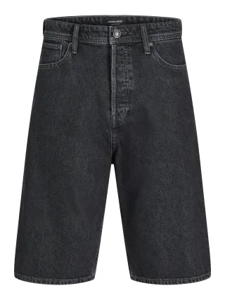 JACK&JONES - JJIRON JJORIGINAL SHORTS SQ 730 SN Black Denim - Gr. - XS