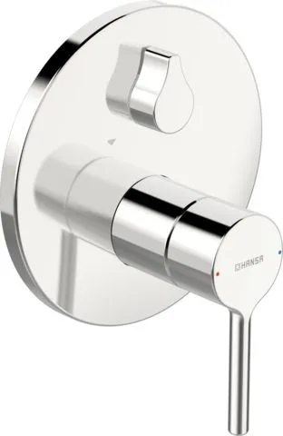 Hansa Wannenarmatur Unterputz HANSAVANTIS 8260 Ros. rund chr Pinhebel 82609067