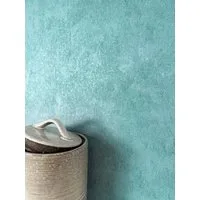 Newroom Vliestapete Damir Turquoise Tapete Universal Unifarbe,Putz-Optik,Leicht glänzend, Türkis Tapete Modern Unifarbe - Universal Einfarbig Hellblau Metallic Uni Industrial Putz-Optik Leicht glänzend für Schlafzimmer Wohnzimmer Küche, Einfarbig