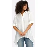 sheego by Joe Browns Klassische Bluse Halbarm-Bluse Kurzarm