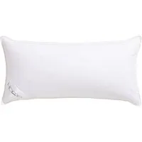 OTTO home 3-Kammer-Kopfkissen Litrone Kopfkissen 40x80 cm, 80x80 cm, Füllung: 100% Gänsedaunen Außenkammer & 100% Gänsefedern Innenkern, Bezug: 100% Baumwolle, Seitenschläfer, Bauchschläfer, Rückenschläfer, Kissen DOWNPASS zertifiziert und Made in Ge