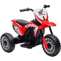 HOMCOM Elektro-Kindermotorrad Elektromotorrad mit Hupe, Startup-Musik, Kinder Elektro Motorrad, Belastbarkeit 25 kg, (1-tlg), für 18-36 Monate, Rot