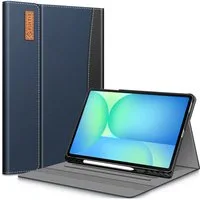 Fintie Tablet-Hülle für Samsung Galaxy Tab S10 FE+ Plus 13.1 Zoll 2025 Tablet, Folio Hülle, mit Multi-Winkel Betrachtung, S Pen Halter und Dokumentenfach