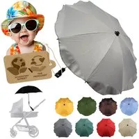 BambiniWelt by Rafael K. Kinderwagen-Sonnenschutzhülle Sonnenschirm Sonnenschutz für Kinderwagen Buggy Jogger universal UV50+, UV 50+ Schutz