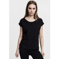 URBAN CLASSICS V-Shirt Ladies Long Back Shaped Slub Tee XS bis XL