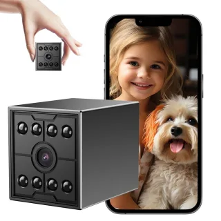 W09 Mini WiFi Smart Camera 1080P Full HD 130 Degree Wide Angle Night Vision Motion Sensor Remote Monitor Bluetooth Wirel