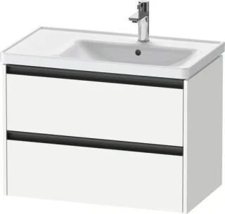Duravit Ketho.2 Waschtischunterbau wandhängend Weiß Matt 784x455x549 mm - K25286018180000 K25286018180000