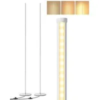 EDISHINE LED Stehlampe Wohnzimmer dimmbar, LED fest integriert, warmweiß, Minimalistische Stehleuchte