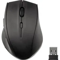 Speedlink Speed-Link - Wireless USB, black SL-6343-RRBK Mäuse (Ergonomisch, Integriertes Scrollrad)