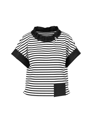 Marc Cain Remix - Shirts Weiblich white and black - Gr. - 44
