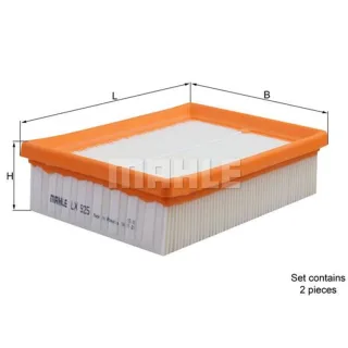 Mahle Luftfilter Seat Arosa Cordoba Ibiza Inca VW Caddy Lupo Polo