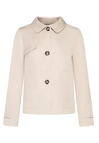 Gil Bret - Sommerjacke Silver Beige - Gr. - 38