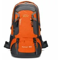 ibettertec Wanderrucksack Wanderrucksack 60L, Fahrradrucksack Radrucksack Fahrradrucksäcke (Sportrucksäcke Wander-Rucksack Motorradrucksack Biker-Rucksack, Wanderrucksack Trekkingrucksack Bergrucksack, wasserdichter), Herren & Damen mit Helmnetztasch