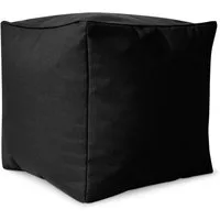 Green Bean Sitzsack Sitzsack-Hocker Pouf Cube 40x40x40cm (Hocker 40x40x40cm mit EPS-Perlen Füllung, Fußhocker Fußkissen Sitz-Pouf für Sitzsäcke), Bodenkissen für Kinder und Erwachsene - Sitzkissen Sitzhocker