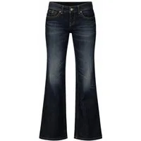 Kaiser24 Bootcut-Jeans Replay Damen Bootcut Jeans in Dunkelblau – 98% Baumwolle
