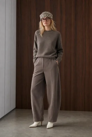 Jane Lushka - Velvety wool blend pullover - Gr. - S