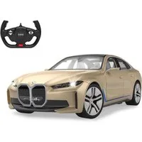 Jamara RC-Auto BMW i4 Concept 1:14, goldfarben, 2,4 GHz, mit LED-Licht und Innenbeleuchtung, offiziell lizenziert