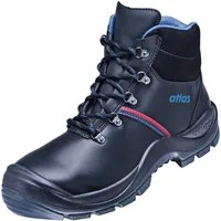 ATLAS Anatomic Bau 500 S3 W10 Sicherheitsschuh atmungsaktiv langlebig und formstabil, Waterproof-Glattleder